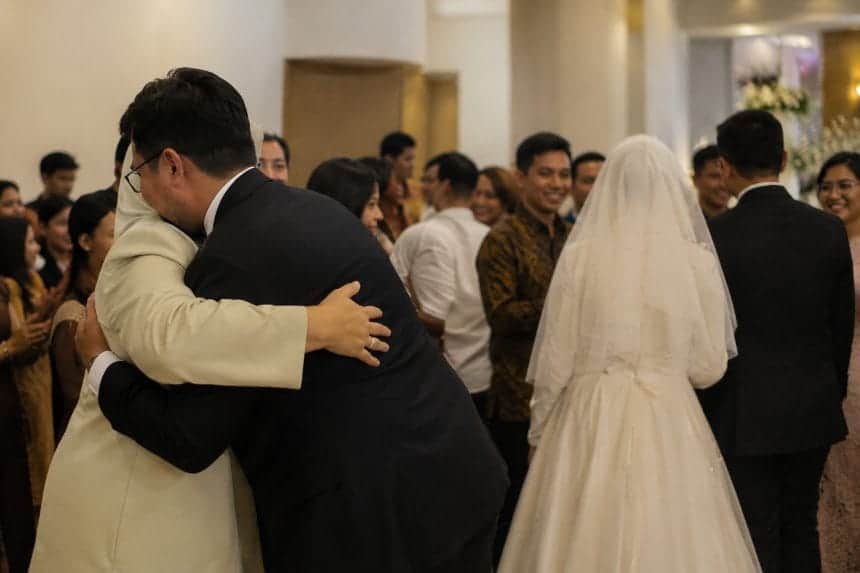 A saved wedding gallery memory